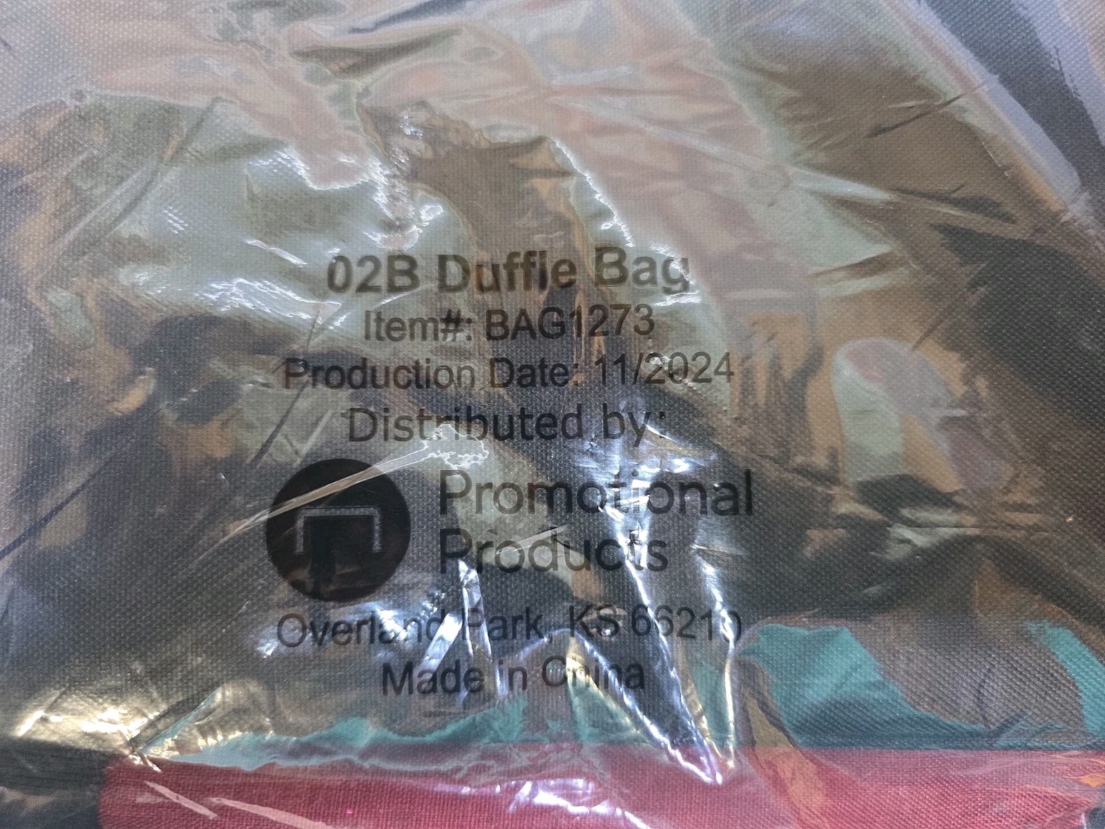 New 02B Large Snap On Tools Duffle Bag 19″X 14″ X 10″ & 1 Outside Pocket W/strap