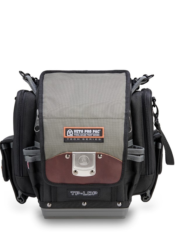Veto Pro Pac TP-LDP Zippered Technician Tool Pouch w/ Side Meter Pockets