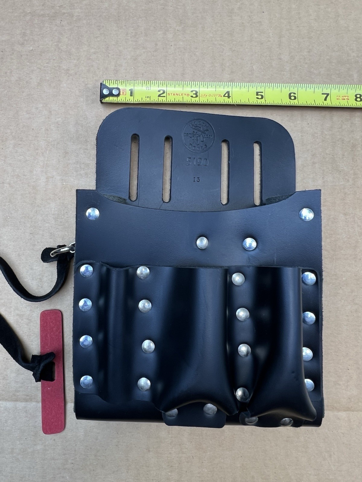 🇺🇸Klein Tools 5190 Leather 10-Pocket Belt Tool Pouch🇺🇸