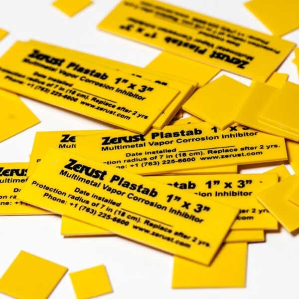 Zerust Rust Prevention Plastabs 1″ x 3″ – Pack of 10 – Made in the USA