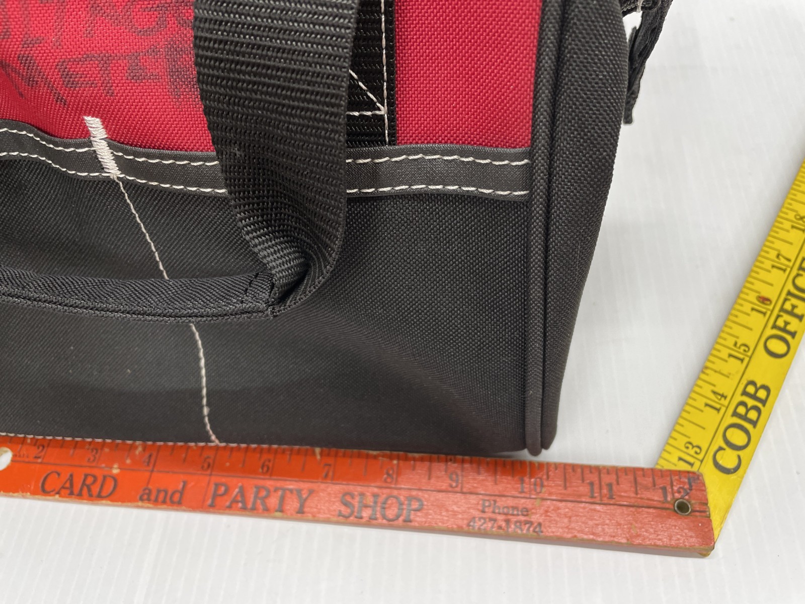Husky 10″ Tool Bags – LOT OF 2 Canvas Zippered 10in 10 inch (Model 82124N14)