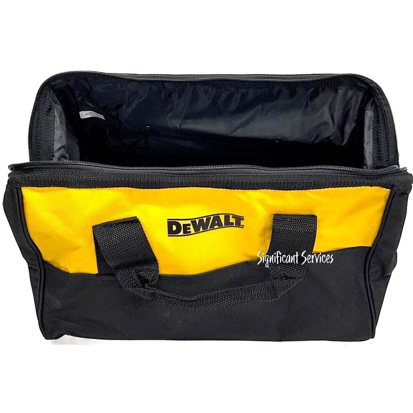 DeWALT 12″ Heavy Duty 20V Rails Contractor Storage Carry Case Drill Tool Ba
