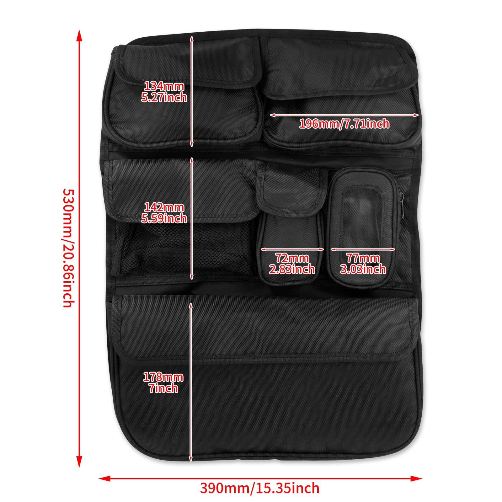 Motorcycle Tour Pak Pack Lid Organizer Tool Bags Fit For Harley Touring Road …