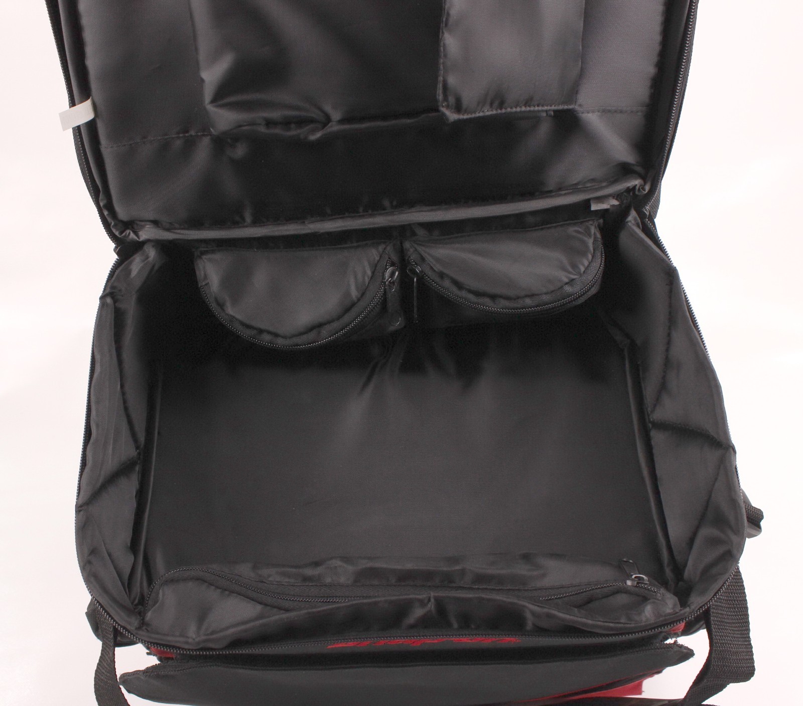 Snap On Large Canvas Fishing Tackle Organizer 15”x9”x12” W/Branded Lures