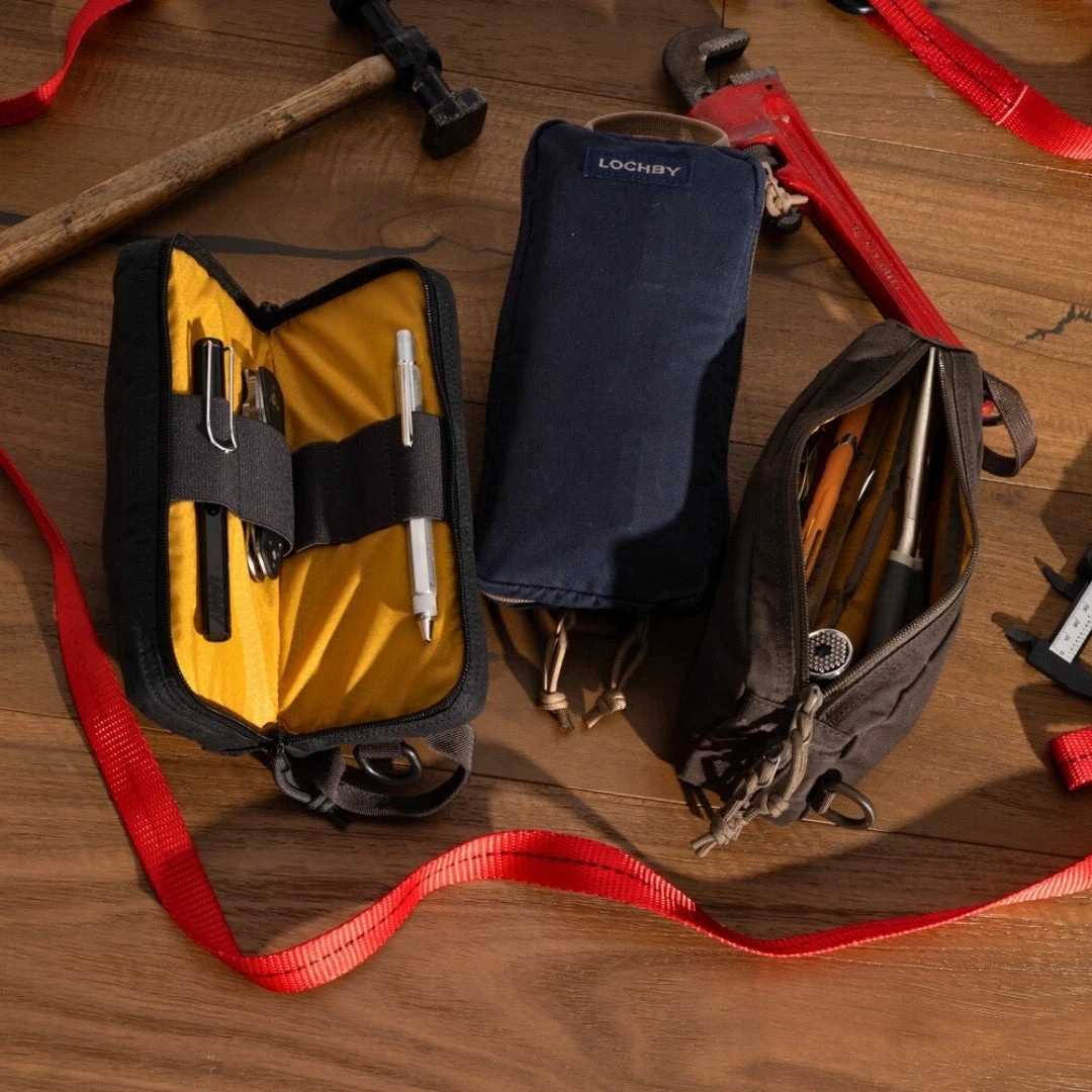 LOCHBY Venture Pouch Bumblebee| Tactical Mini Tool Bag | Durable Water Resistant