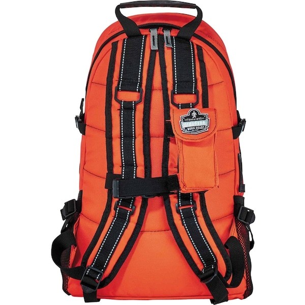 Ergodyne Gb5243 Backpack, Polyester, 12 In L, 7 In W, Orange