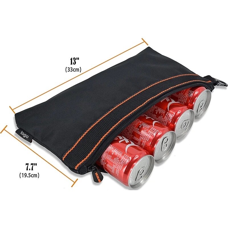 Zipper Pouch Tool Bag Heavy Duty Utility Tote Storage Inside Lining Pouch Travel
