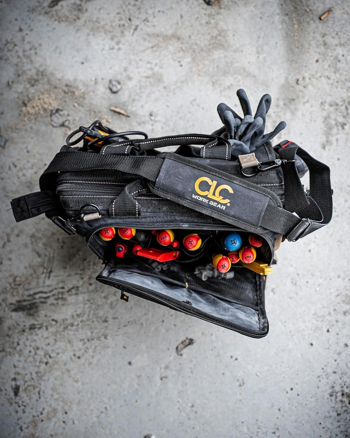 Multi-Compartment Tool Carrier, 30 Pocket, 13 In.