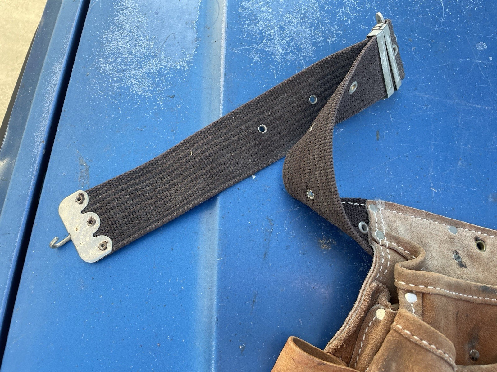 Nicholas Heavy Split Cowhide No. 490X Tool Belt – USA Vintage Carpenter’s Belt