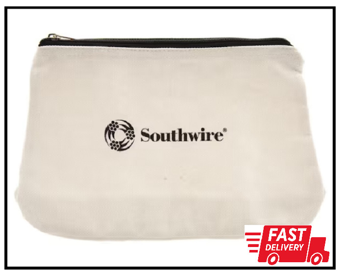 12 In. Canvas Zipper Bag Tool Pouch