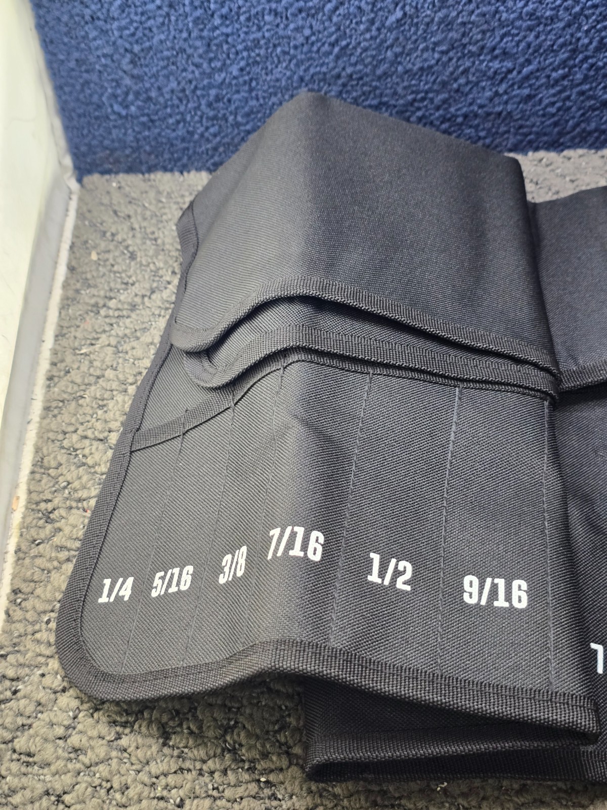 Capri Tools CP11495-POUCH rench Roll Up Pouch 17-Pocket Standard Pocket Black