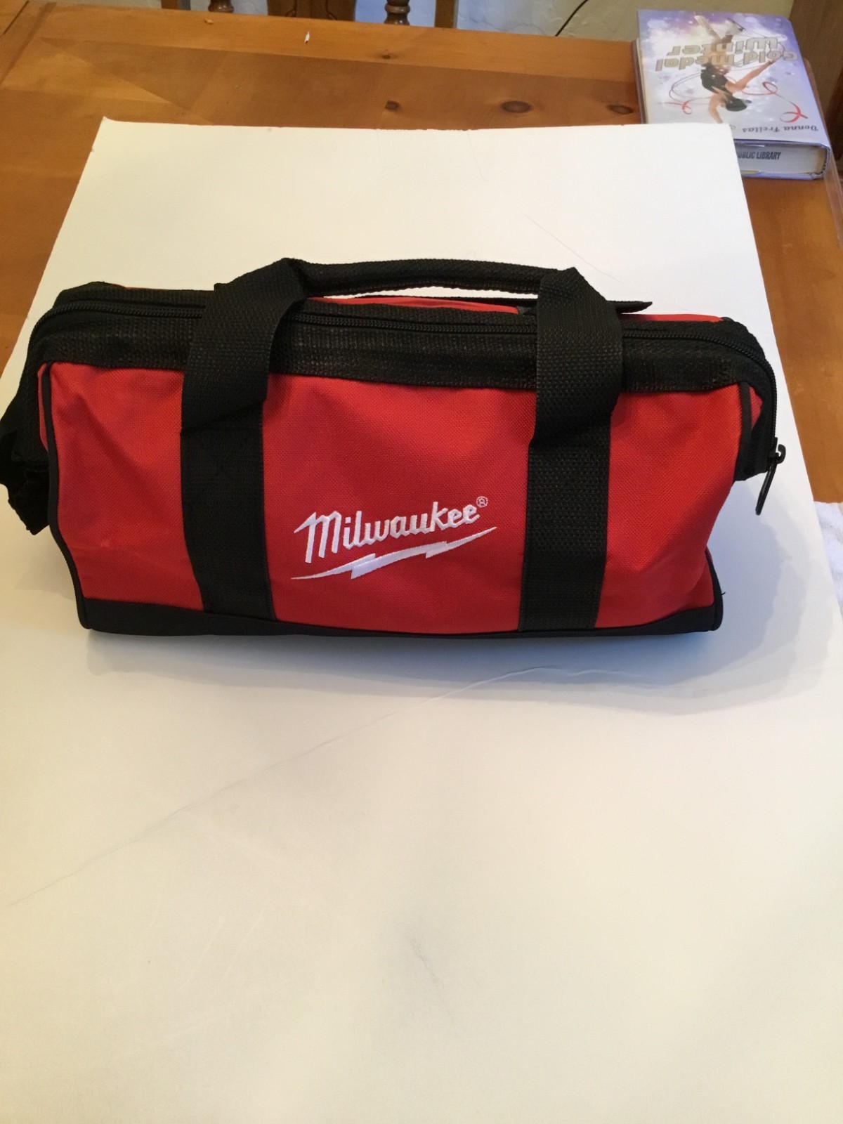 Milwaukee M12 13″ x 7″ x 5″ Contractor Subcompact Tool Bag Canvas Case 12V ( 2 )