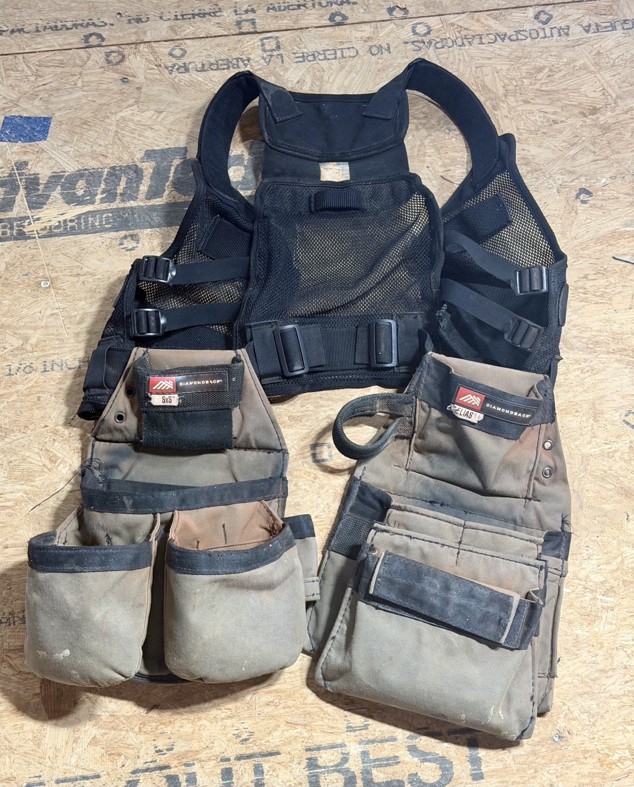Diamondback 701 Tool Vest With Elias and S&S Bags Denali GRRande AwEsOmE!