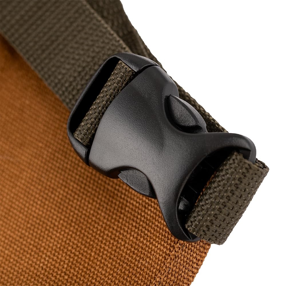 mens Adjustable Tool Bag, Brown, 1- Pack US