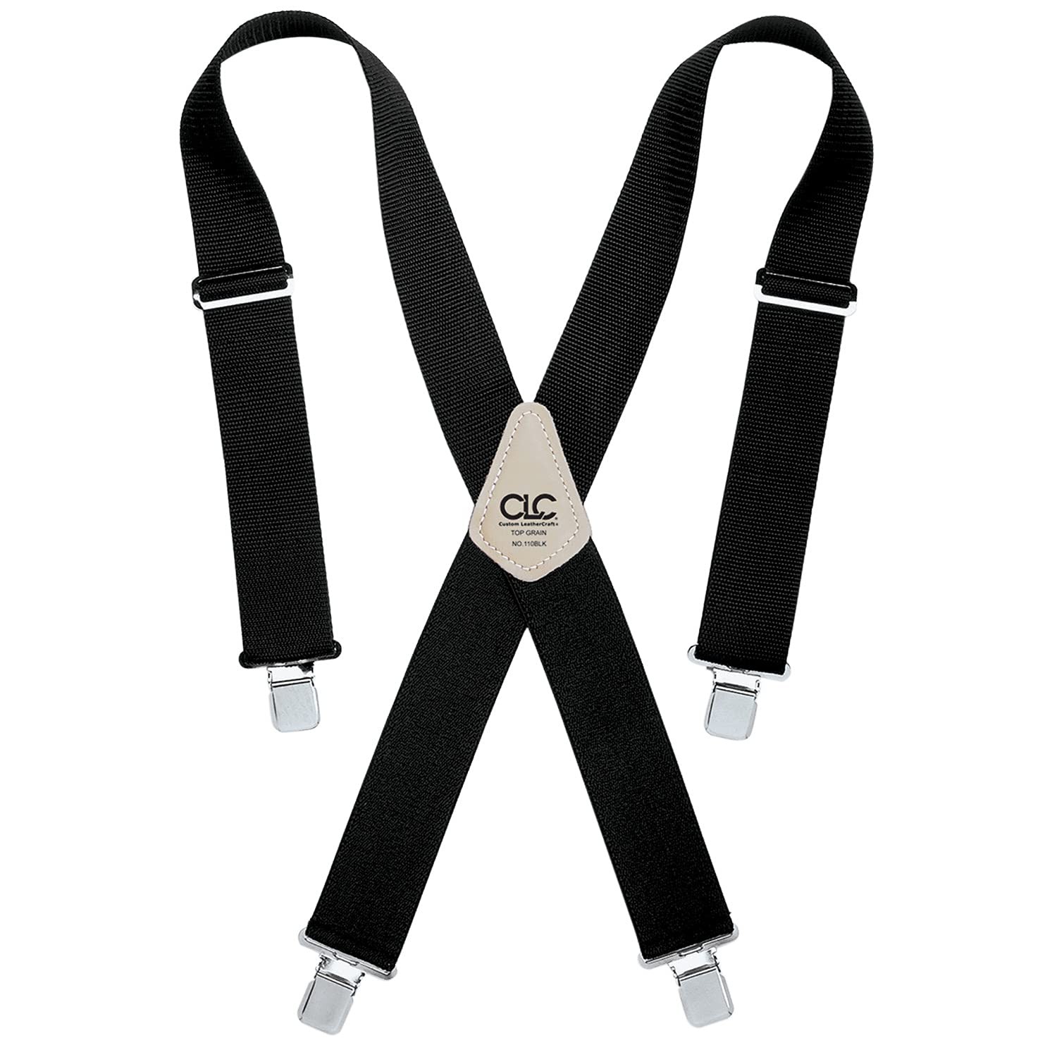 CLC 110BLK Heavy Duty Work Suspenders, Black
