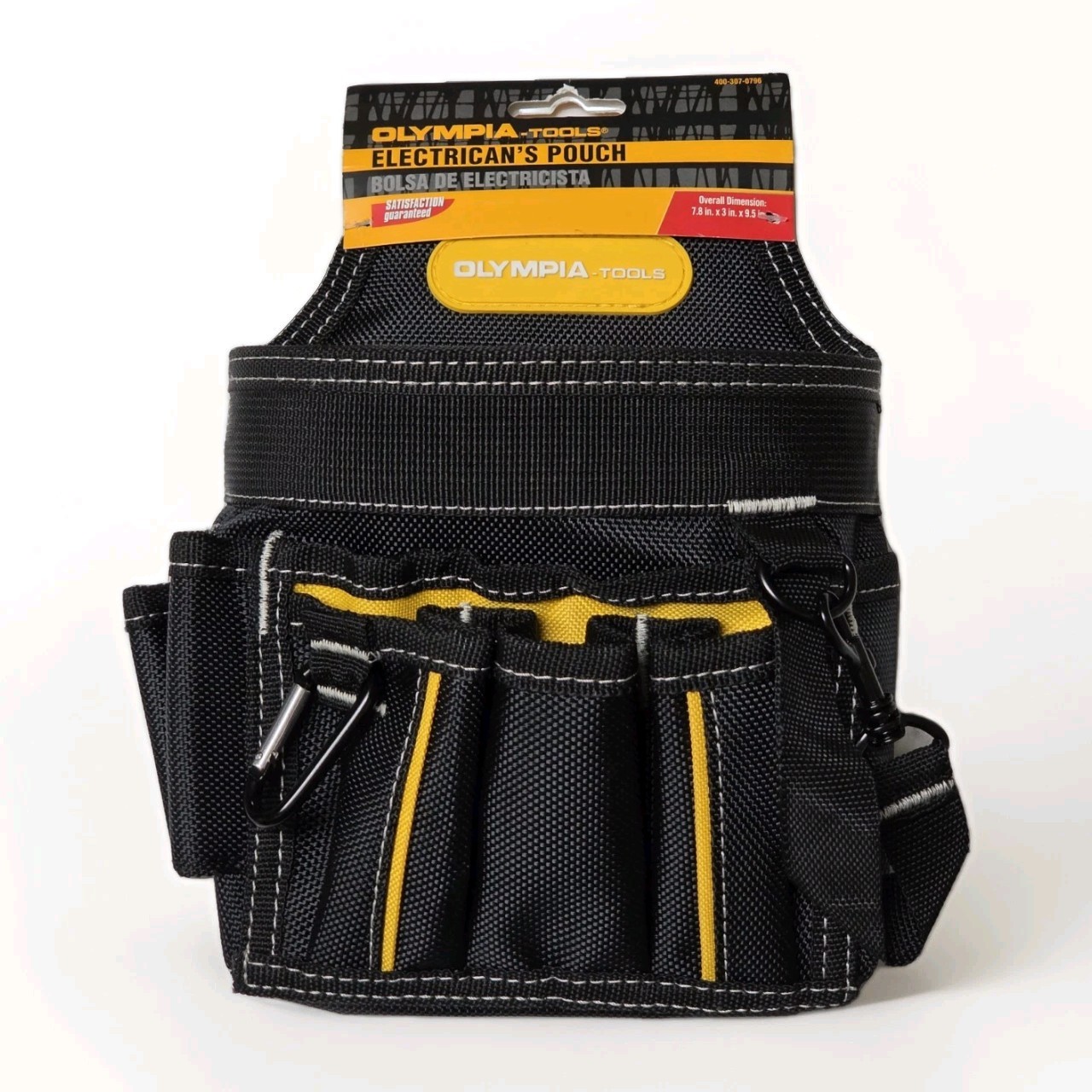 Olympia Tools – Electrican’s Pouch, Tool Belt Accessories Carry Bag