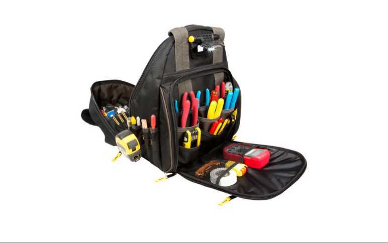 CLC Portable, 53-Pocket, Outdoor Technician / HVAC Tool Carrying Backpack