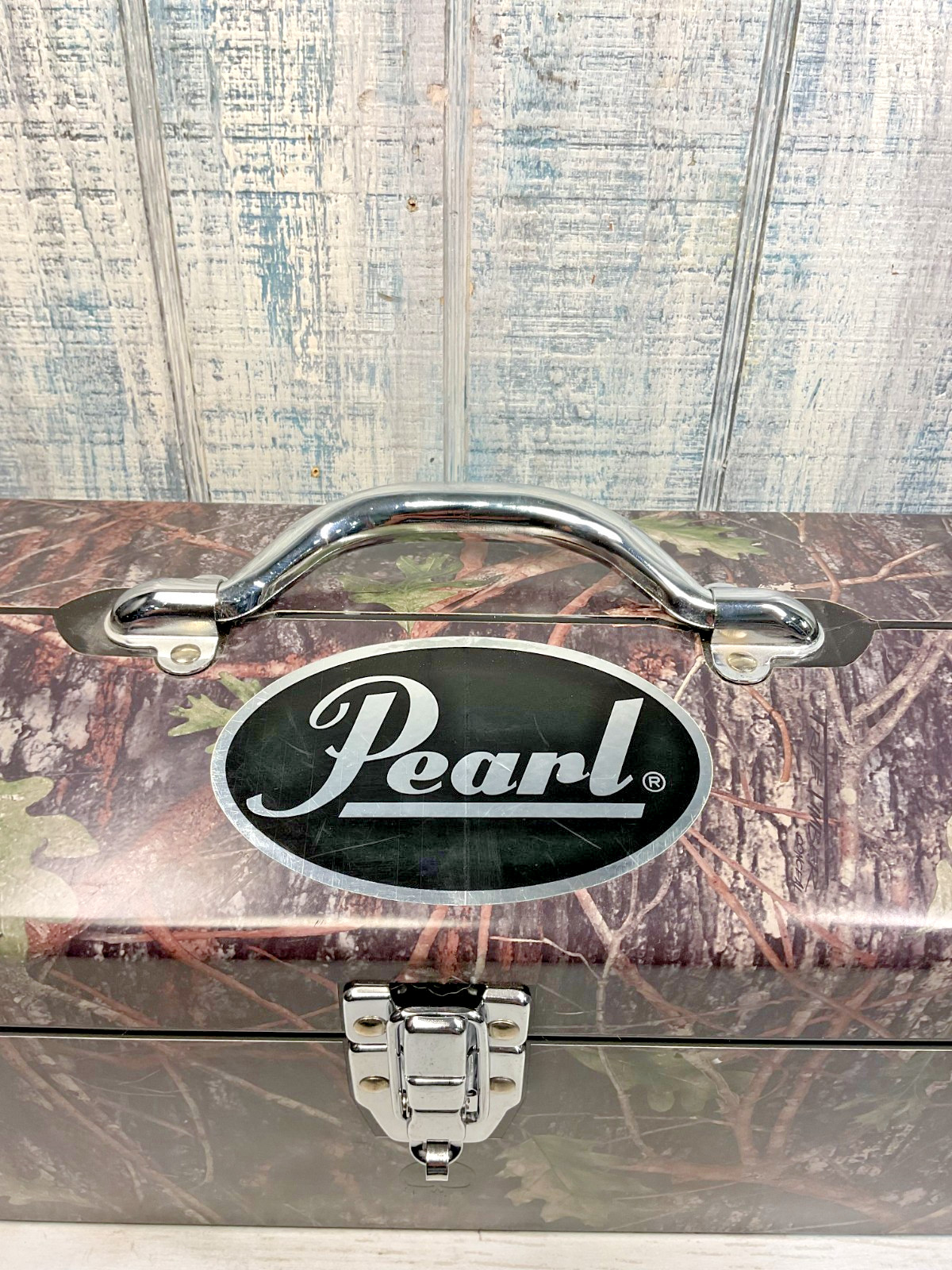 SAW Sainty Art Works TrueTimber Camo Metal Toolbox w/ Tray Lockable