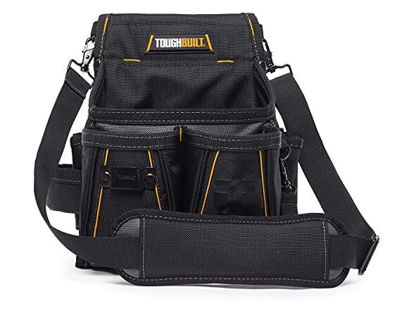 ToughBuilt Electrician Pouch with ClipTech Pouches + Shoulder Strap