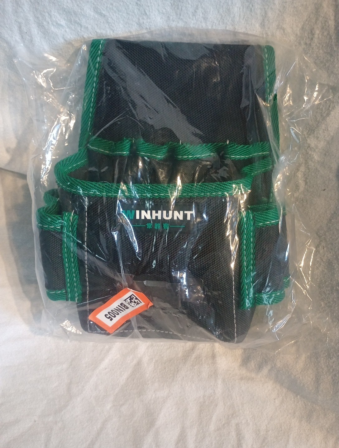 Winhunt Tool Belt Pouch, 600D Oxford Waterproof Tool Holder 9 Pockets