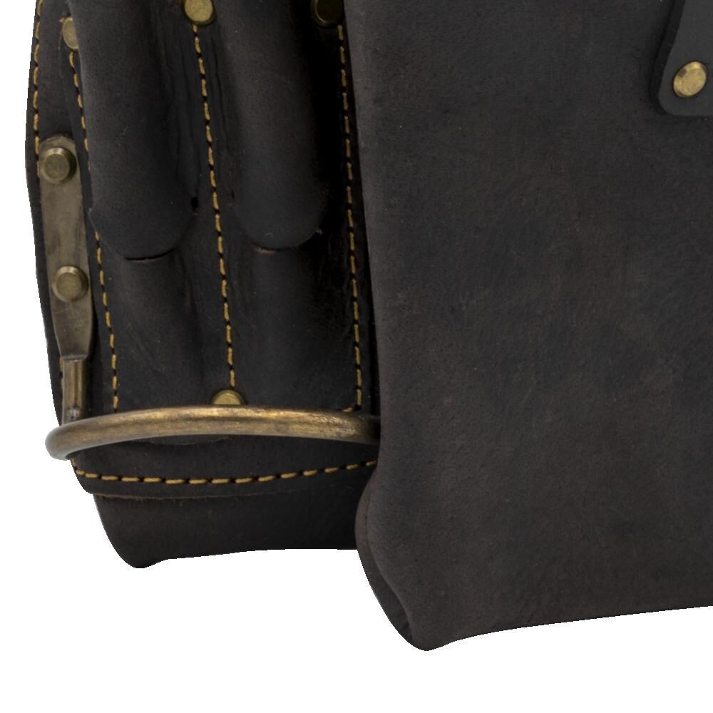 Ox Tools Left Hand Fastener Pouch Oil-Tanned Leather
