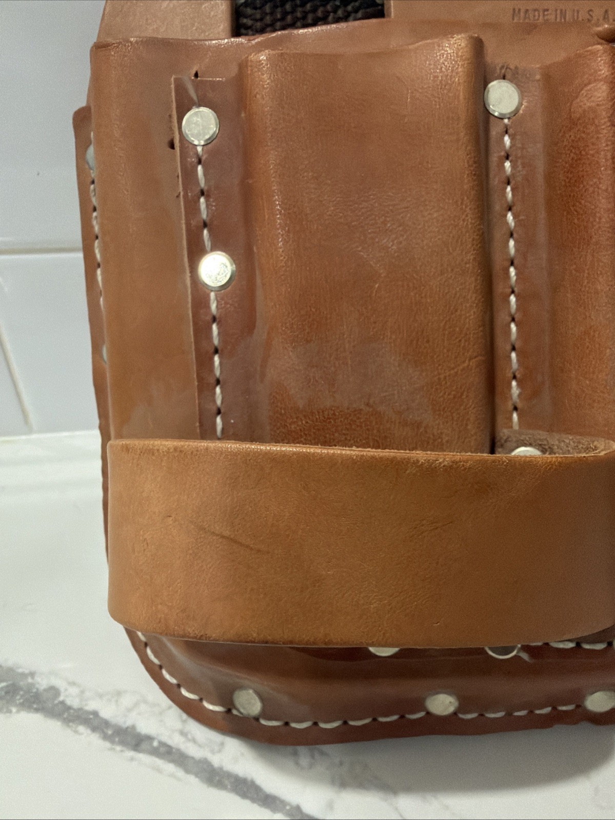 Nicholas Leather Tool Belt Pouch No. 401 New See Photos