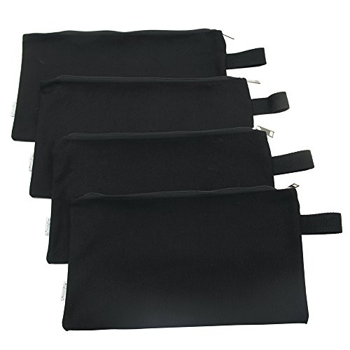 Augbunny 100% Cotton 16oz Heavy Duty Multi-purpose Canvas Zipper Tool Bag