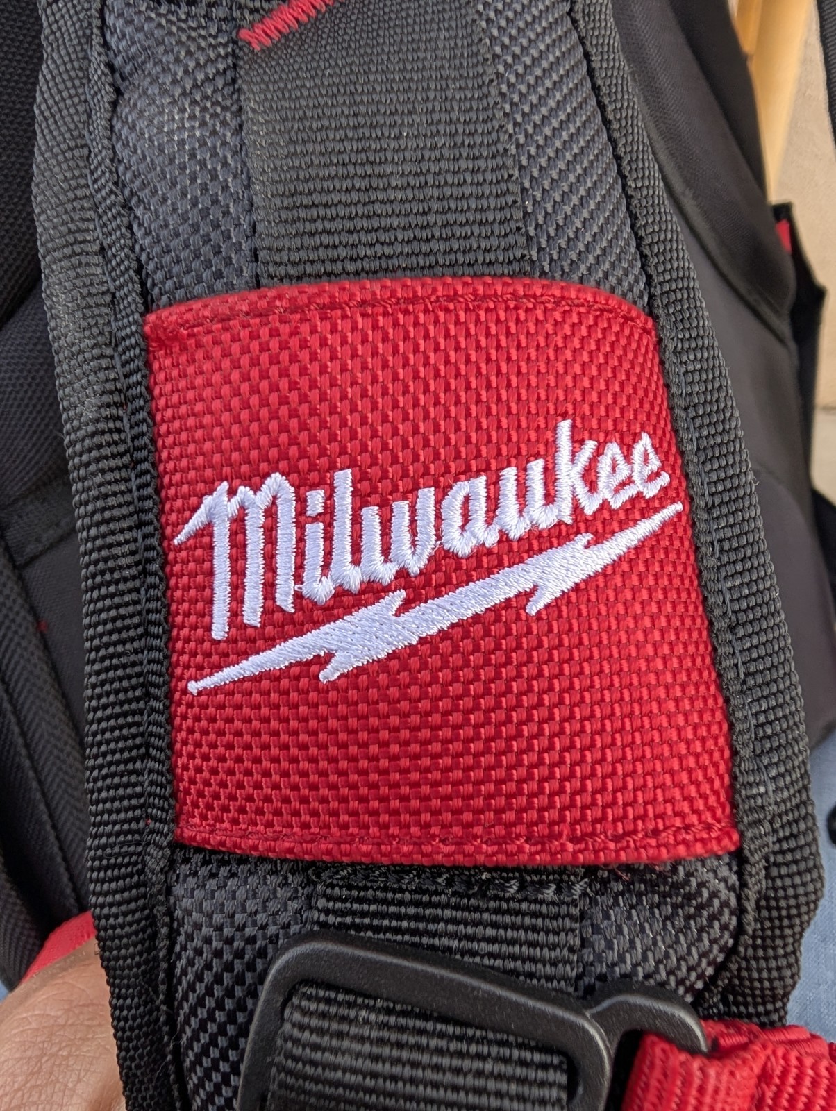 Milwaukee 48-22-8202 22-Pocket Low-Profile Backpack w/ Padded electronics sleeve