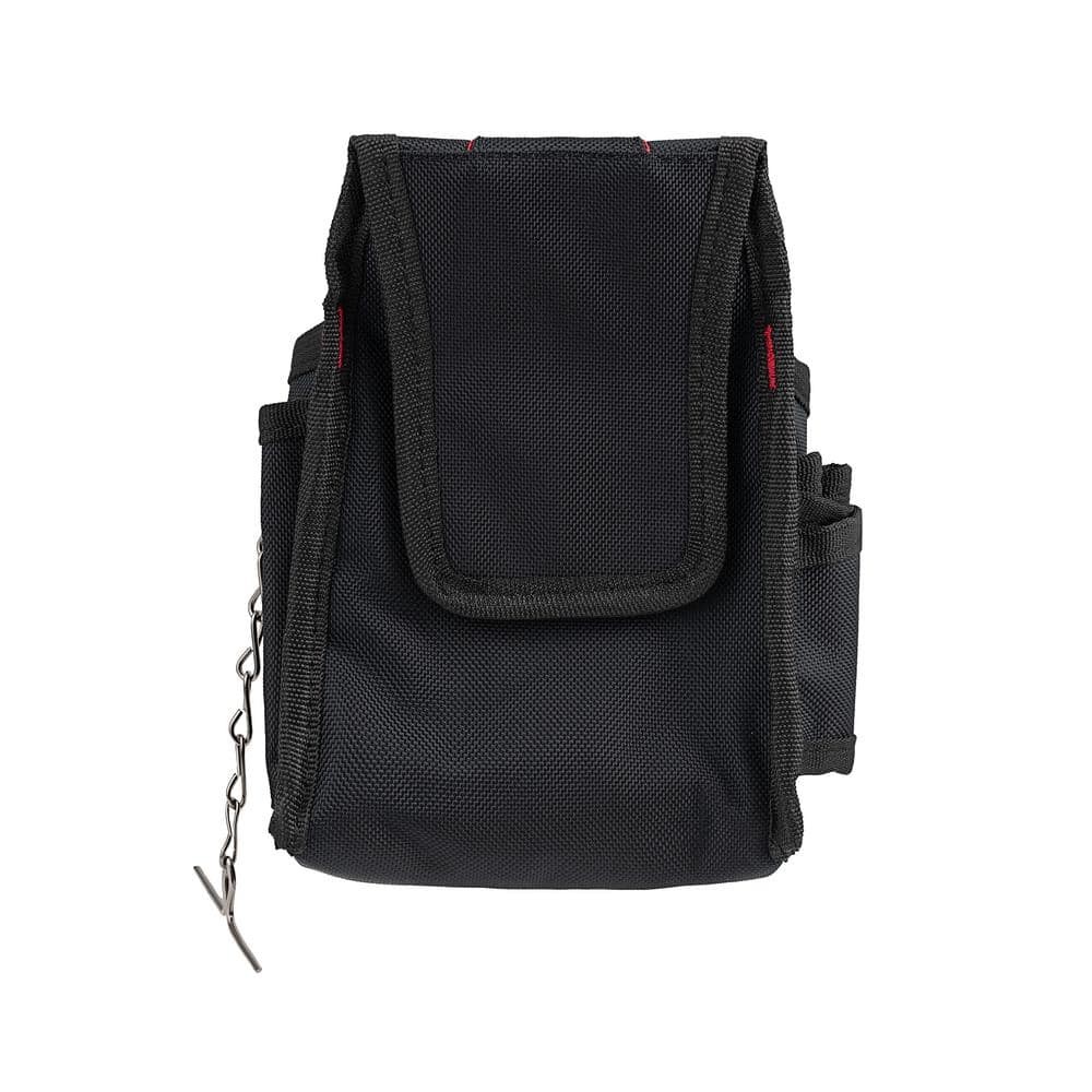 Husky 9-Pocket Black Maintenance Tool Belt Pouch