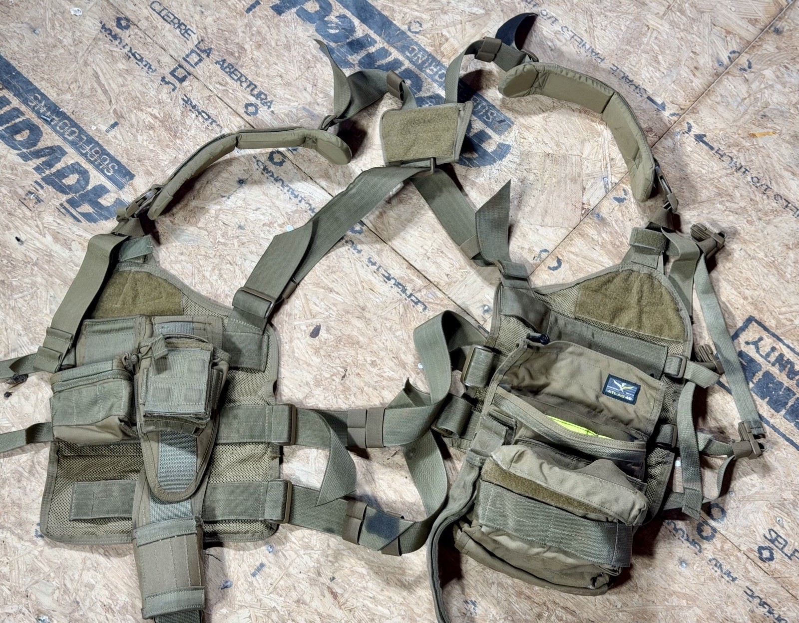 Atlas 46 Stratos Open Core Tool Vest With Tool Pouch Drill Save! Diamondback