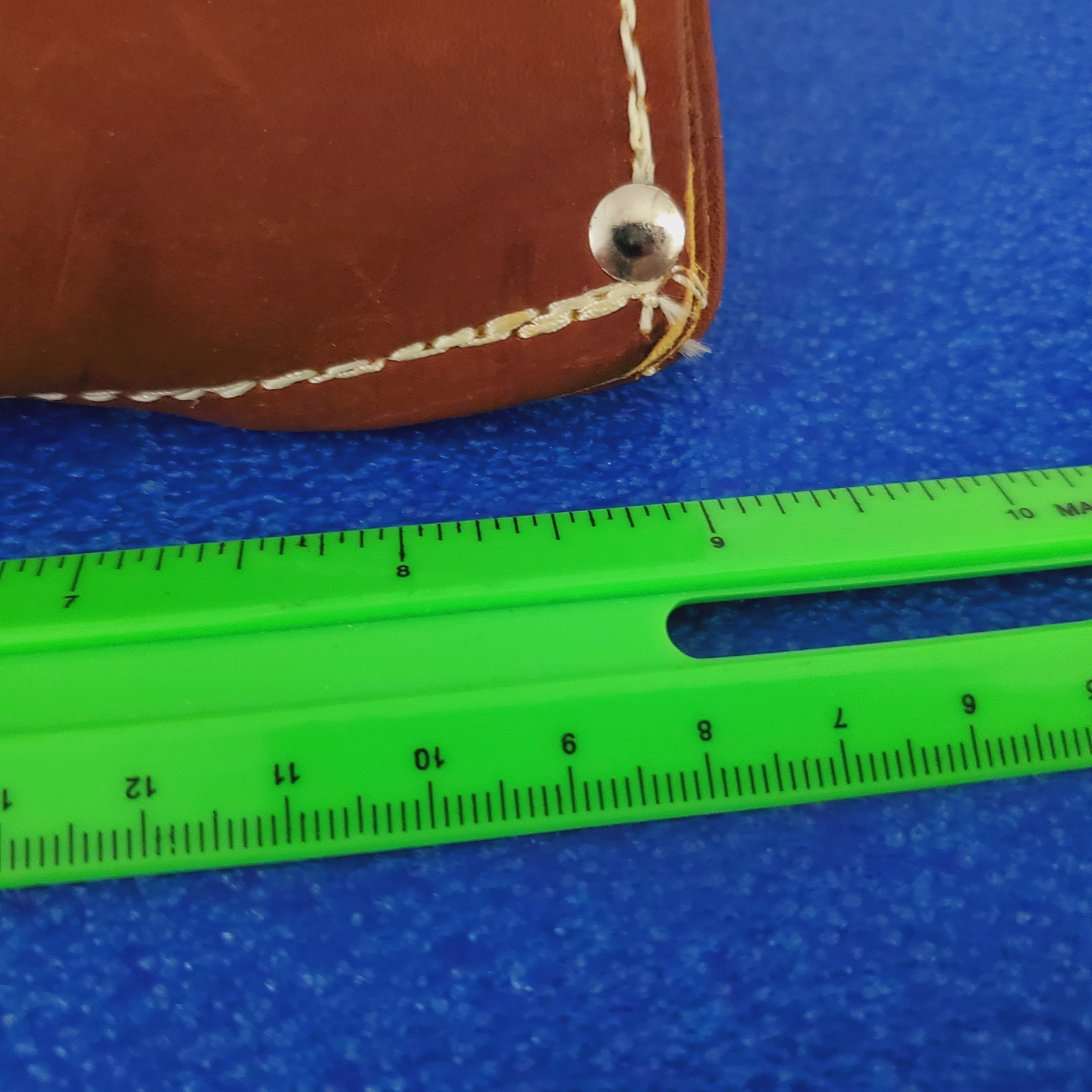 NOS Estex 1148 Leather Tool Pouch 7 Pckt Military Linesman 5140-00-408-1456 USA