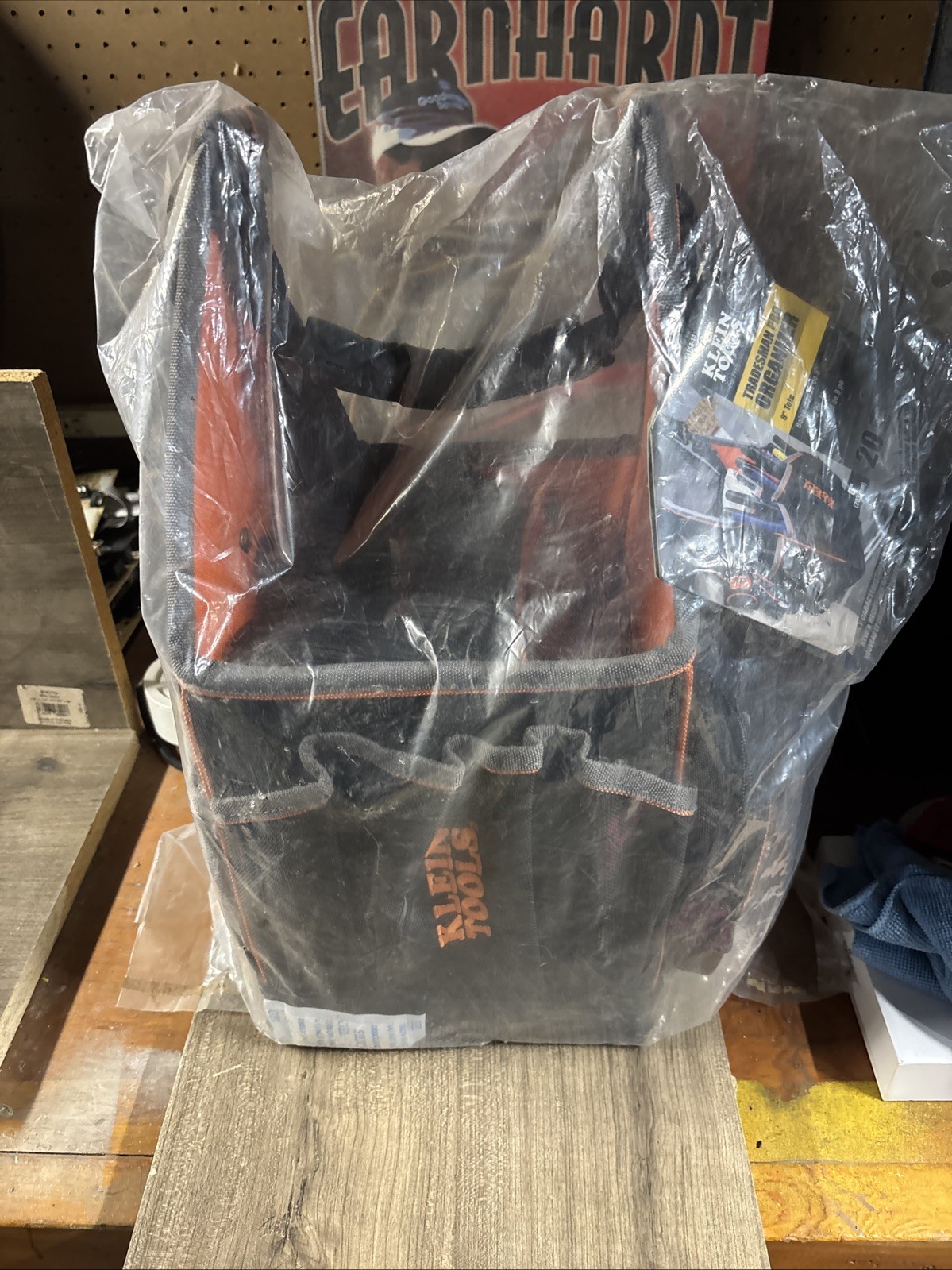 554158-14 Tool Bag, Tradesman Pro Tote with 20 Pockets Made of 1680D Ballistic W