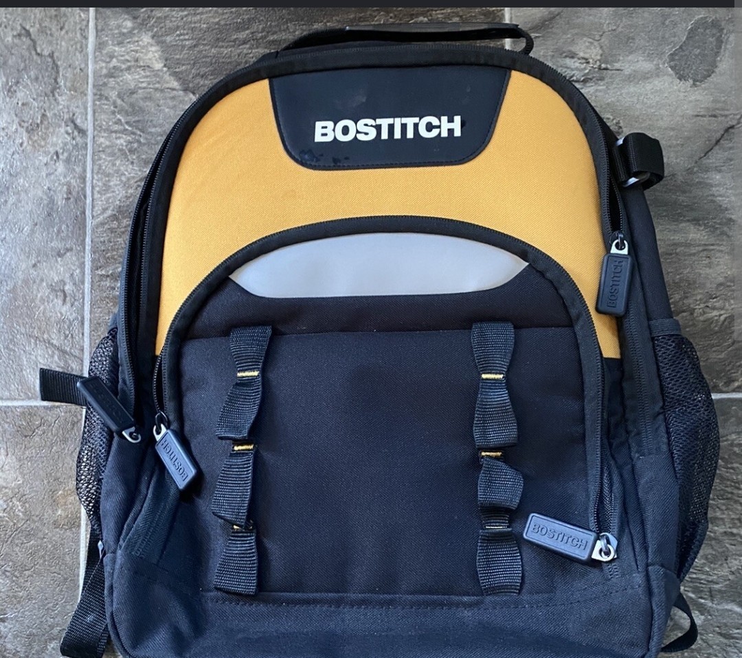 tool backpack bostitch good condition