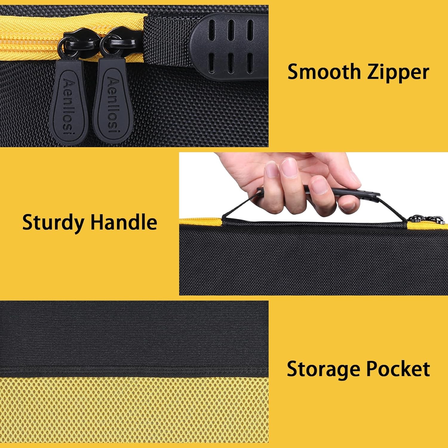 SEEKONE Heat Gun Case Only Hard Carrying Bag for 1800W Heavy Duty Hot Air Gun Ki