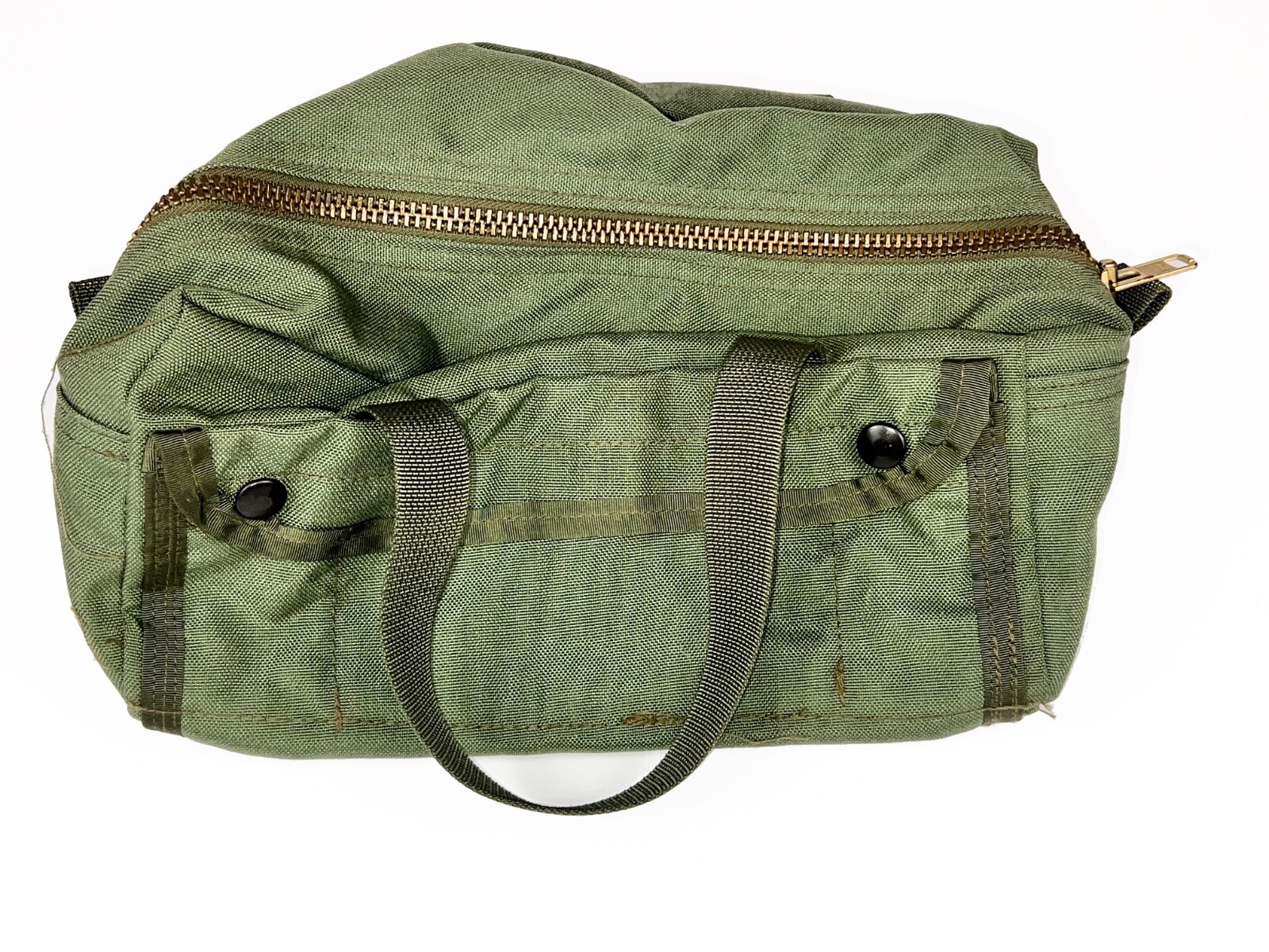 Heavy Duty Small Tool Bag Tactical Cotton Canvas Mechanics Bag, Olive