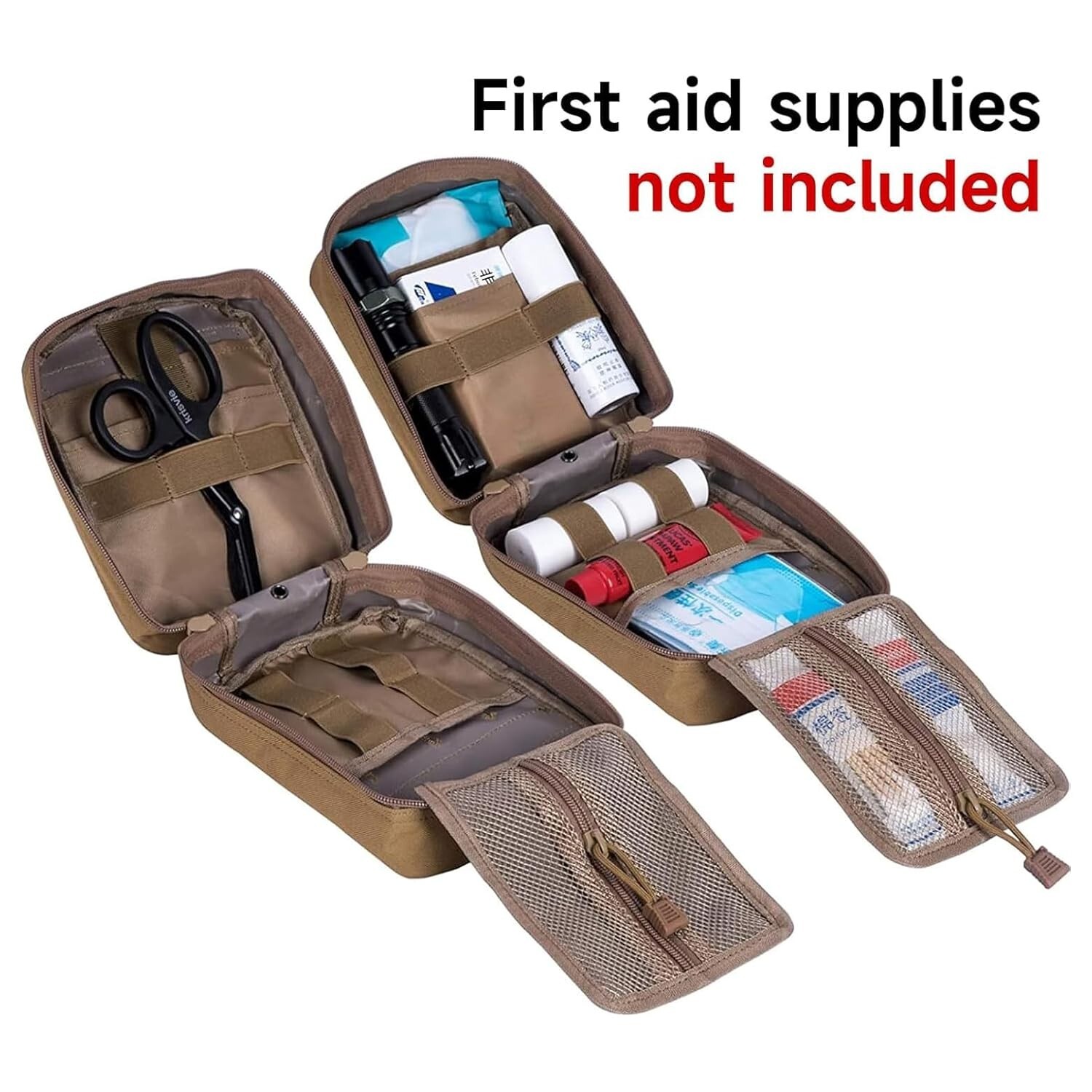First Aid Bag For Sports, Hiking, Camping Traveling First Aid not Include green