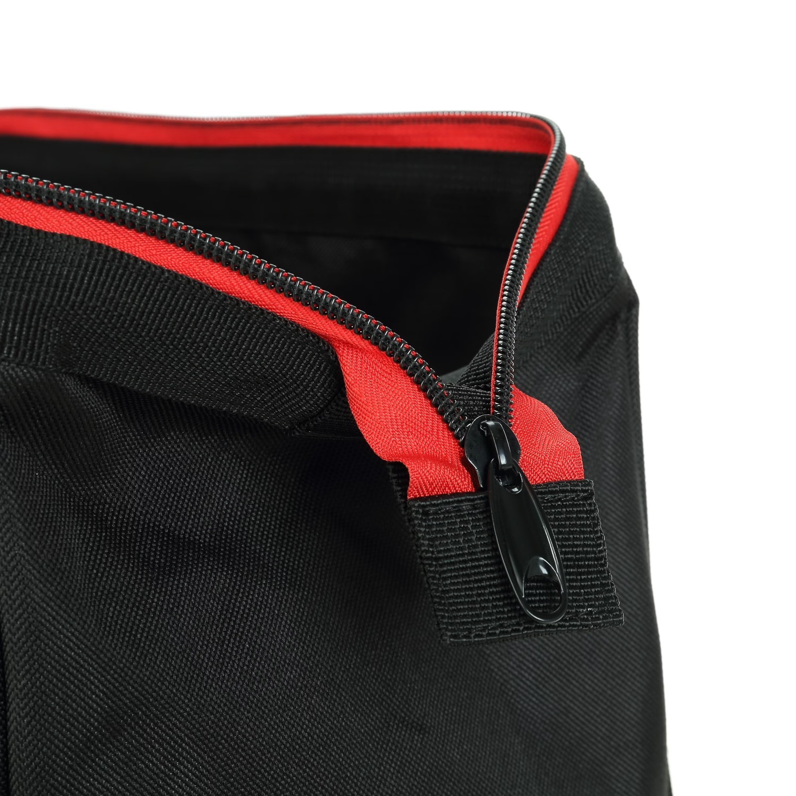 Hyper Tough 12 inch Polyester Tool Bag with Full Length Zipper and Double Strap