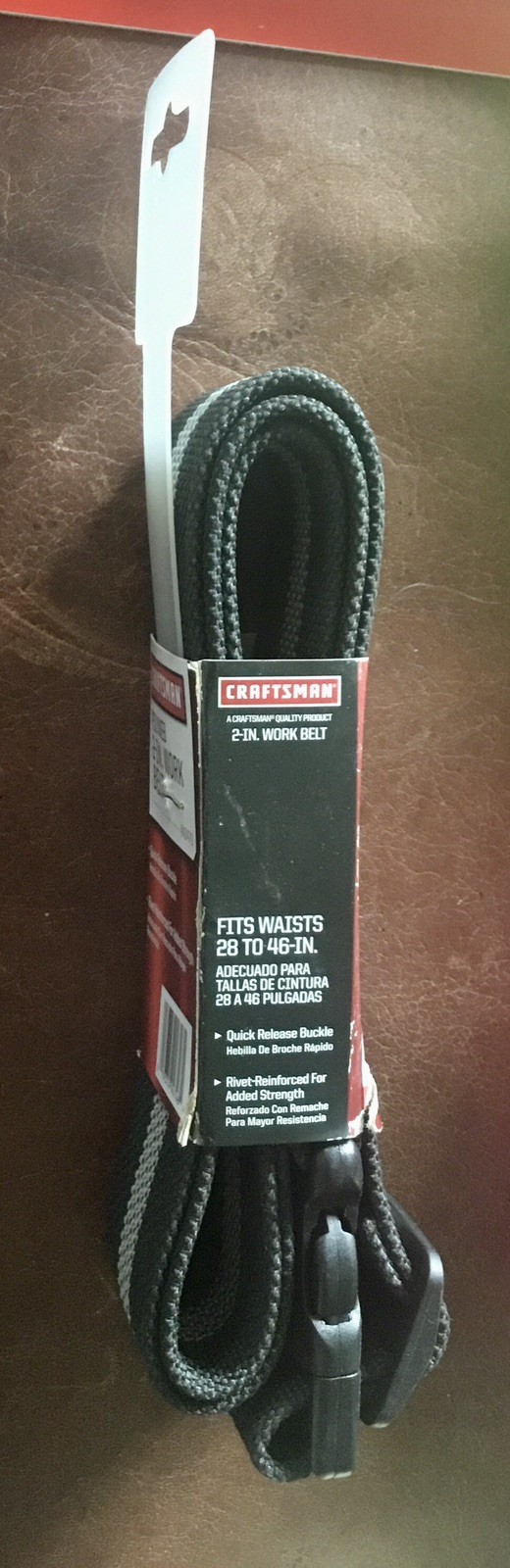 NEW CRAFTSMAN 2″ Nylon WORK TOOL BELT ONE SIZE FITS MOST 940470