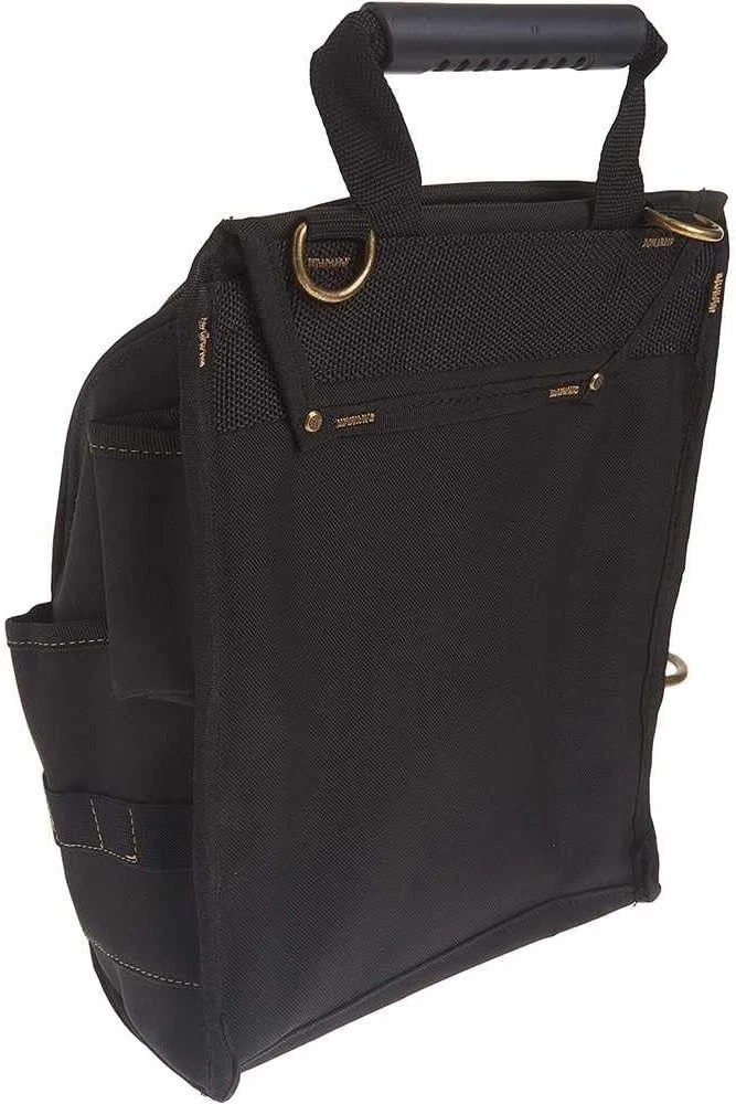 CLC 1509 Professional Electrician’s Tool Pouch – 21 Pocket Zipper Closure, Black