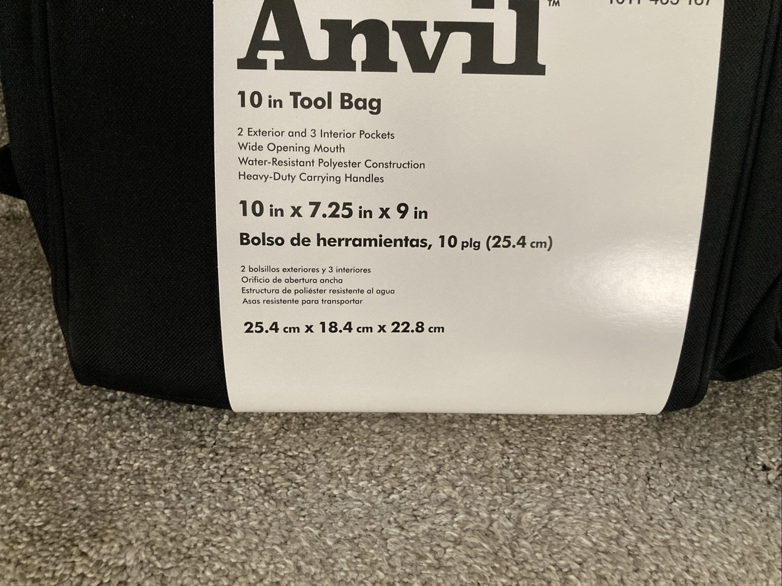 Anvil 10 Inch Tool Bag