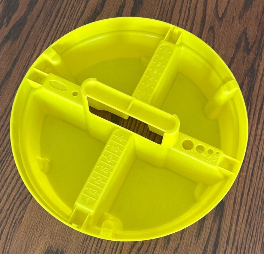 Bucket Boss 15051 Bucket Stacker Small Parts Organizer, Fits inside 5-Gal Bucket