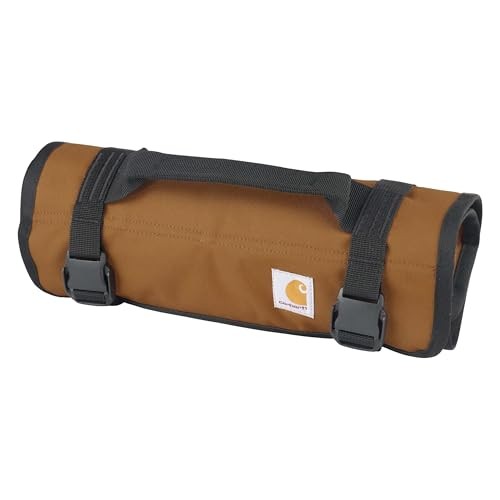 Carhartt Utility Roll Organizer, Durable, Water 16 Pocket Carhartt Brown