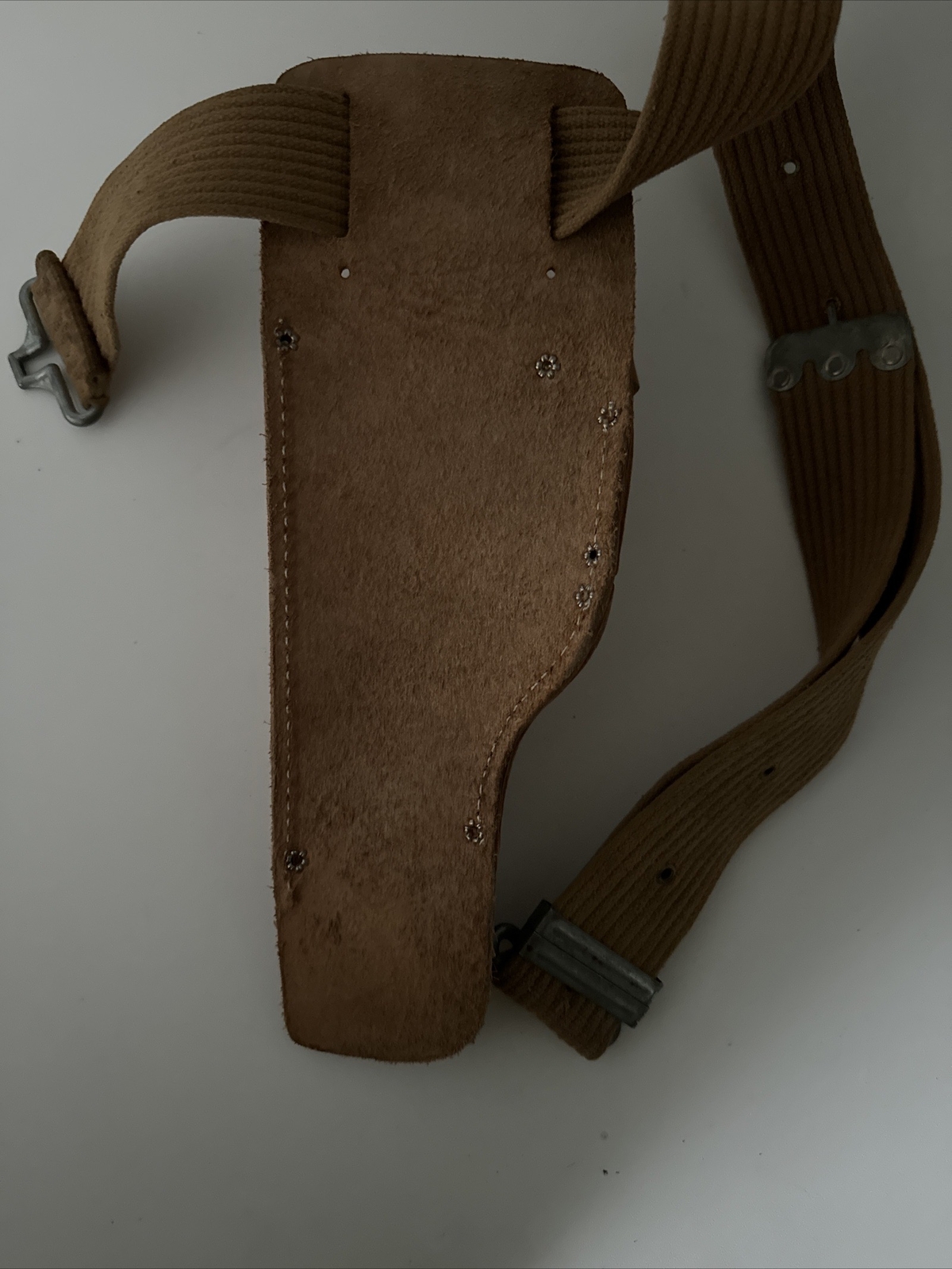 McGuire-Nicholas 1702 Leather Drill HolsterTop Grain Cowhide Made in USA w/ BELT