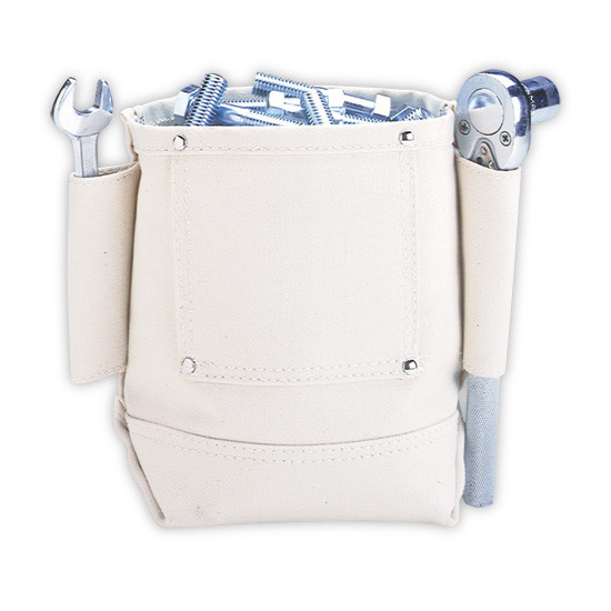 CLC Custom Leathercraft 914 Canvas Nut and Bolt Bag