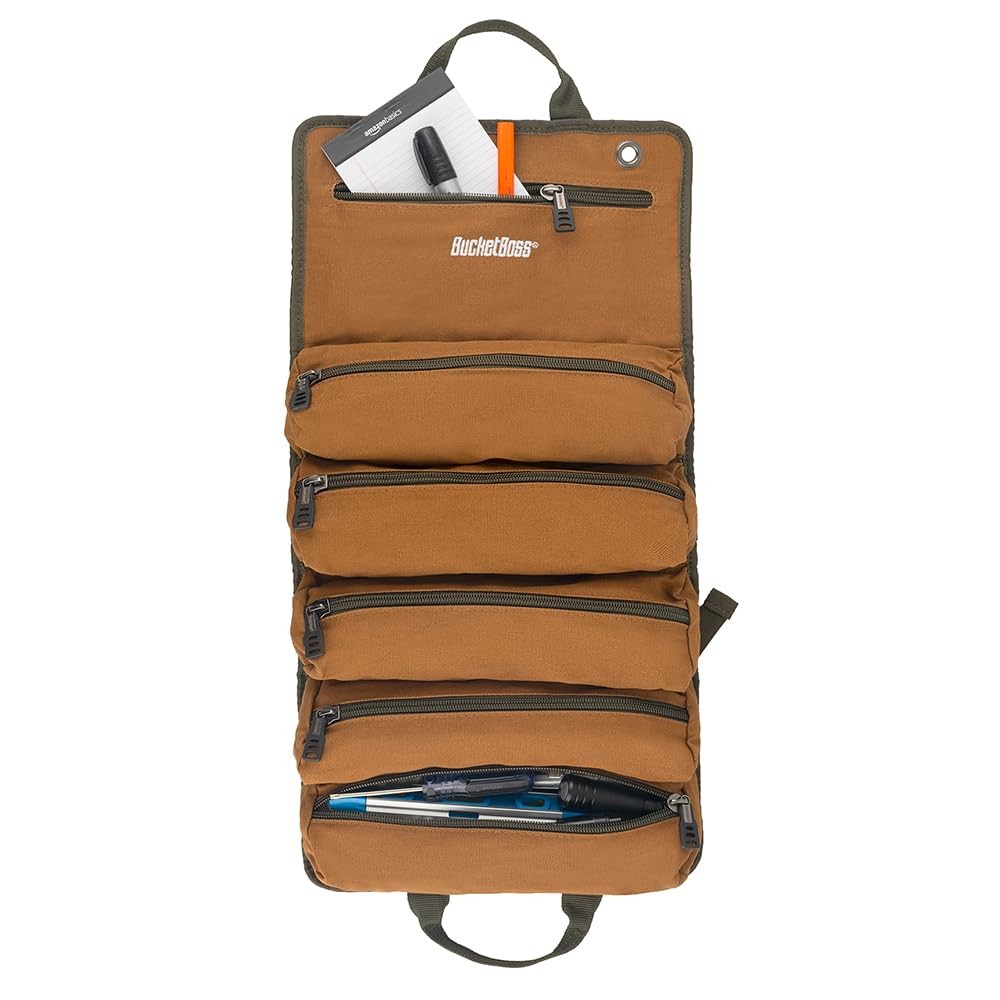 Tool Bags – Super Roll, Original Series 74004, Brown, Heavy-Duty Storage Orga…