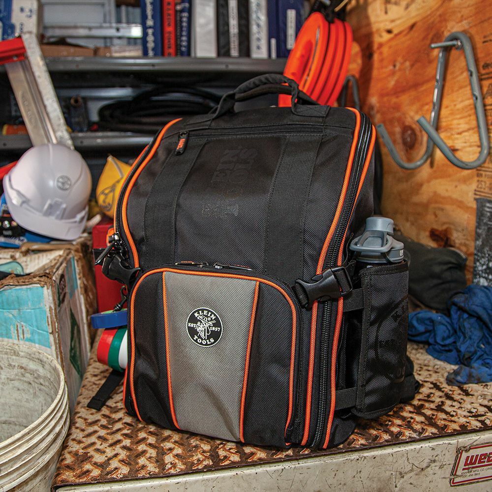 Klein Tools 55482 Tradesman Pro Tool Station Tool Bag Backpack