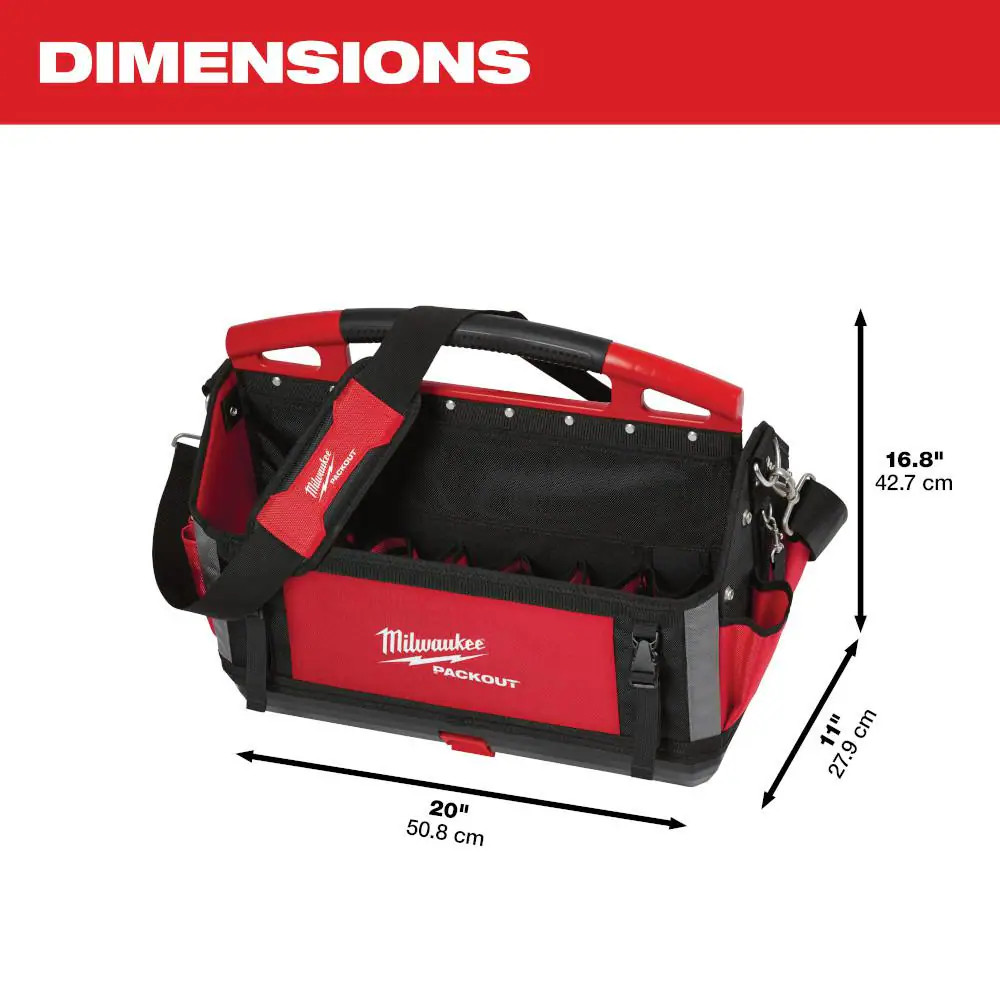 Milwaukee 20 In. PACKOUT Tote
