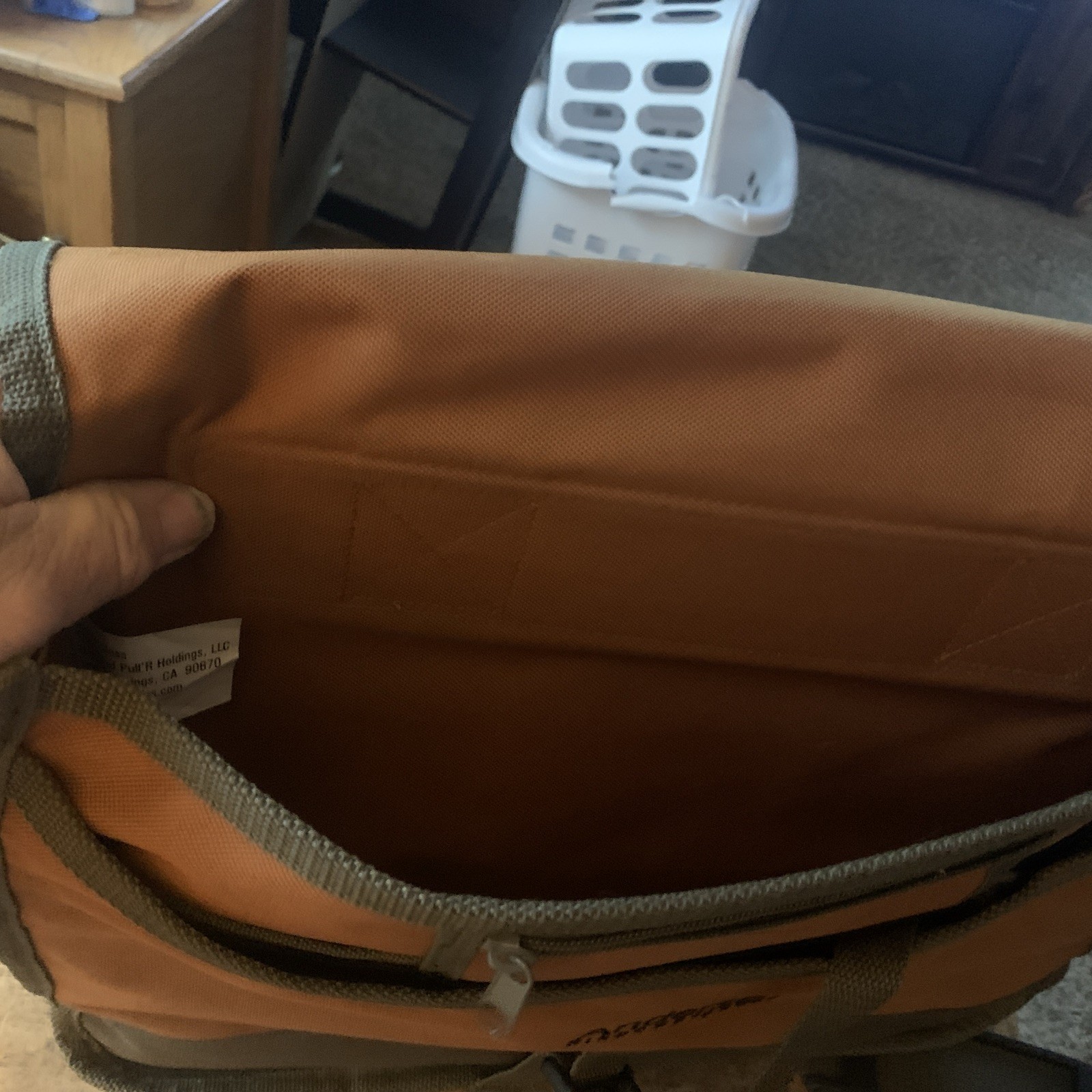 Custom Bucket Boss Canvas Tool Messenger Style Shoulder Bag Work 17x13in