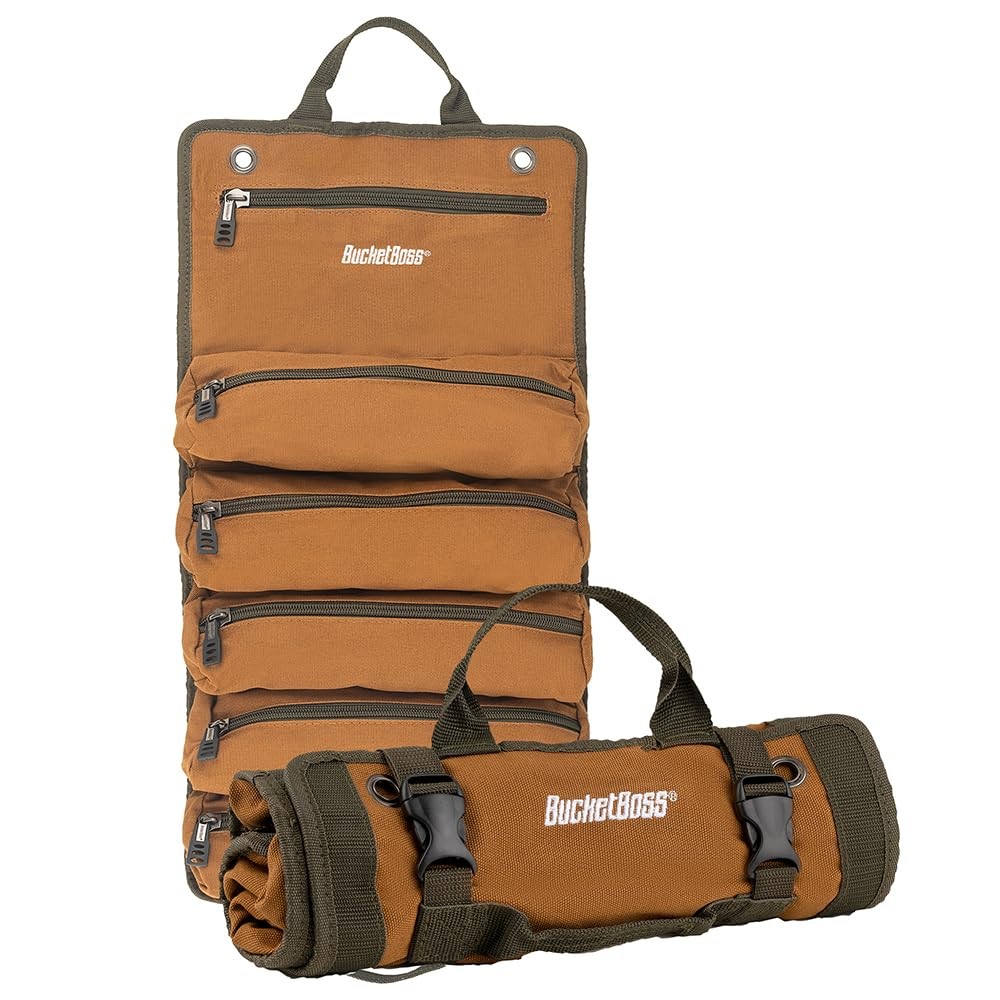 Tool Bags – Super Roll, Original Series 74004, Brown, Heavy-Duty Storage Orga…