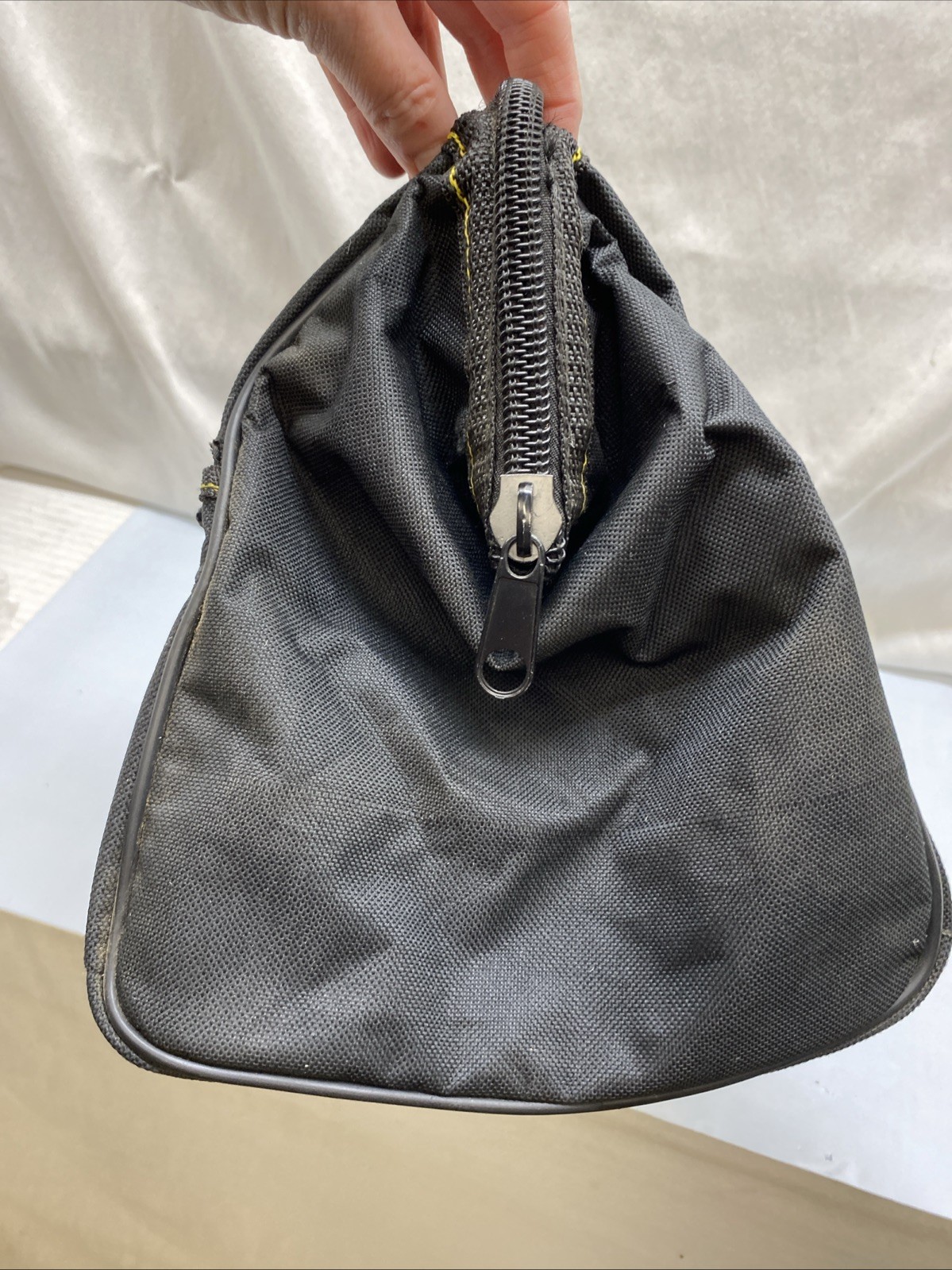 Voyager 12” Portable Tool Bag Item#61467 Black Polyester Zip Closure